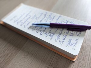 To do lijst Maranke Wieringa