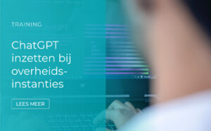 Training ChatGPT inzetten bij overheidsinstaties