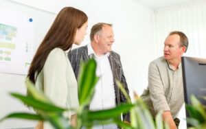 Demy, Eric en Henk van Datavision Parell